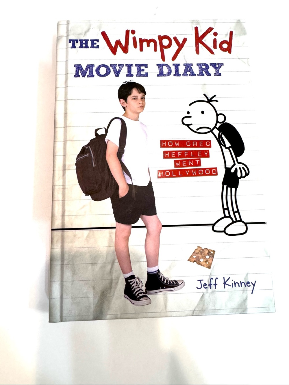 The Wimpy Kid: Movie Diary by Jeff Kinney Hardcover Book